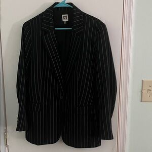 Anne Klein Classic Black Jacket
